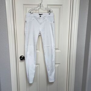 White Stretch Denim by Janes Jeans size 28